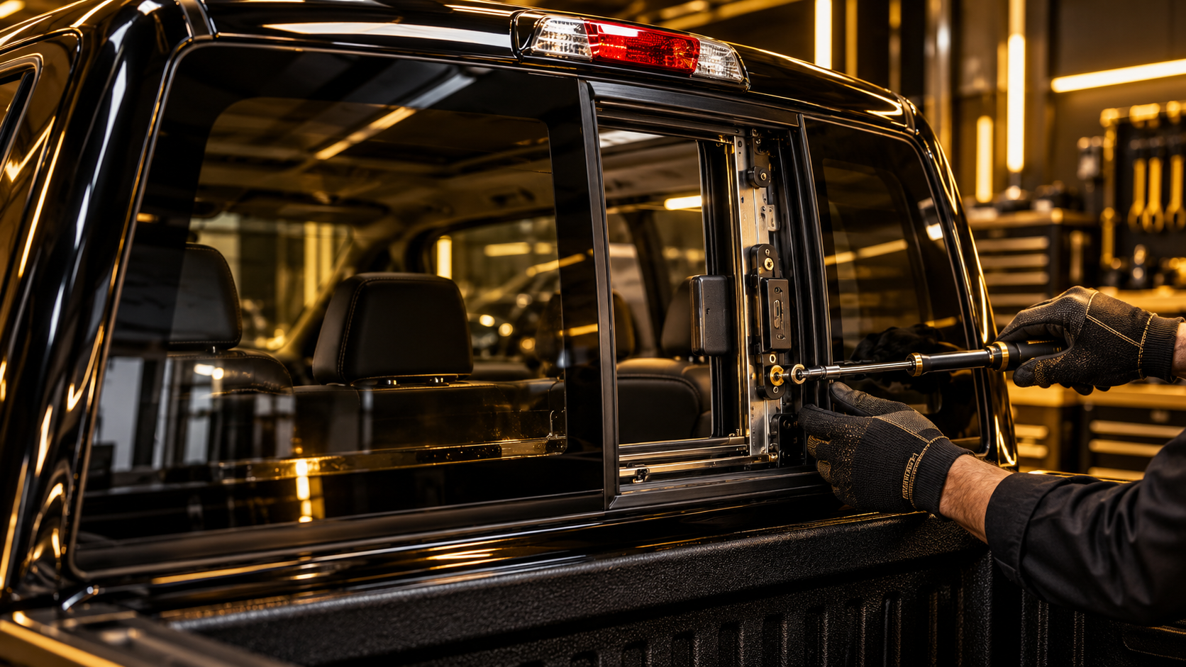 Rear Sliding Windows